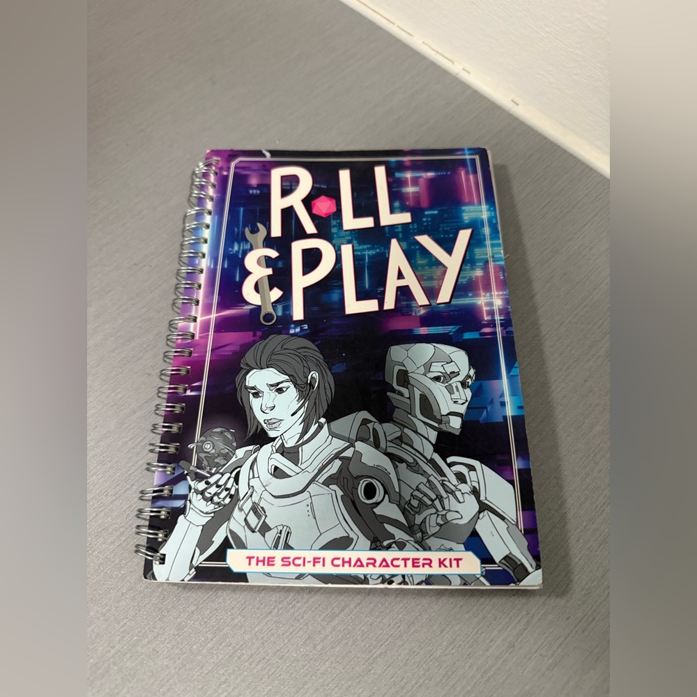 Roll & Play The Sci-Fi Character Kit by Sam Bartlett & Beth Good RPG Guide Book